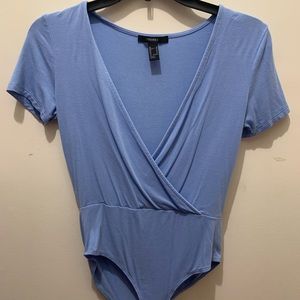 Forever21 blue bodysuit